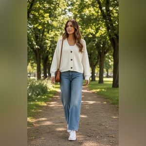 (#19)ANTHROPOLOGIE PHILOSOPHY Republic Company Cardigan